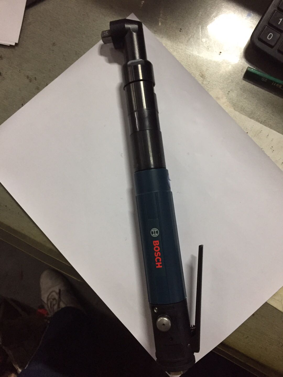 German BOSCH Bosch pneumatically 70764 elbow pneumatic wrench 15 ox rev 260rpm D-70745