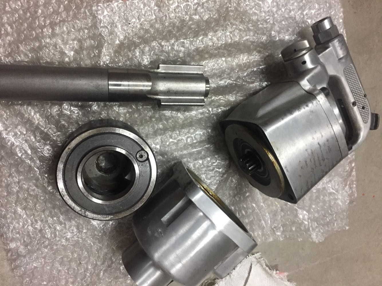 BIG-400SA Japanese BIG pneumatic wrench, wind cannon, spindle, strike block, front shell, same universal accessories