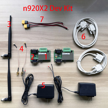 Microhard N920X2 Data Transmission Radio Development Kit Original Core Module and Baseboard Imported from Abroad