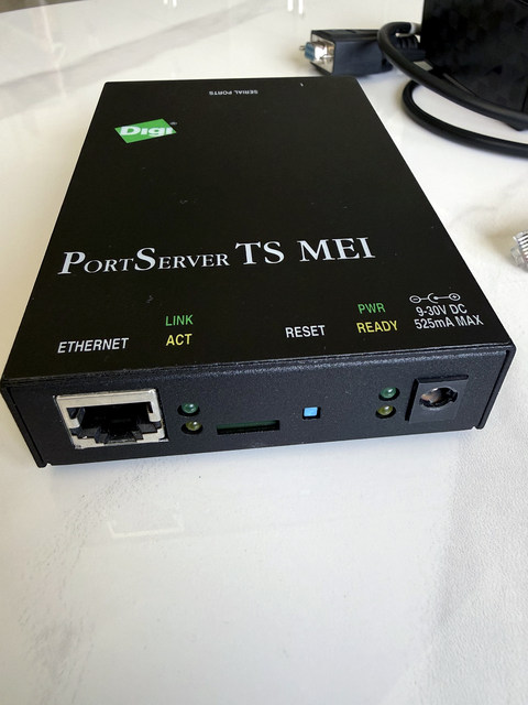 Digi Portserver Ts 4 Mei Serial Port Server Code 70001807 and 50000836-27