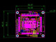 Microhard P400/P840/P900/P2400 Data Transmission Module Base Plate Ttl and Rs232