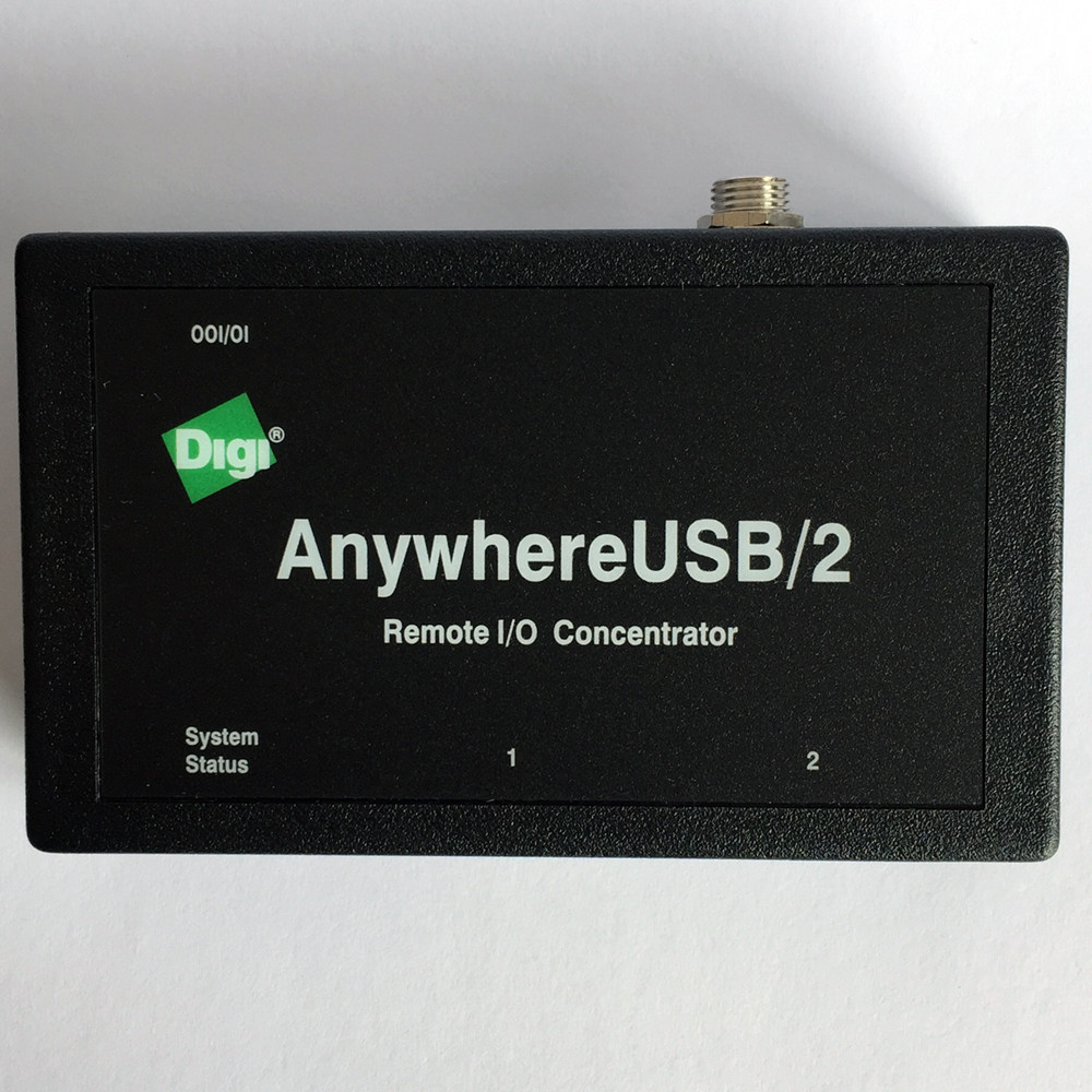 Digi AnywhereUSB AW-USB-2 USB Server USB to network interface Vmware virtual machine