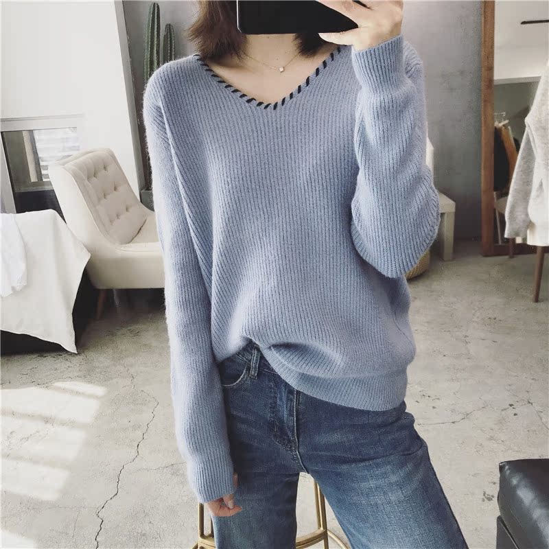 CHỈ Q mùa thu và mùa đông mới mềm mại thời trang nữ cao cấp