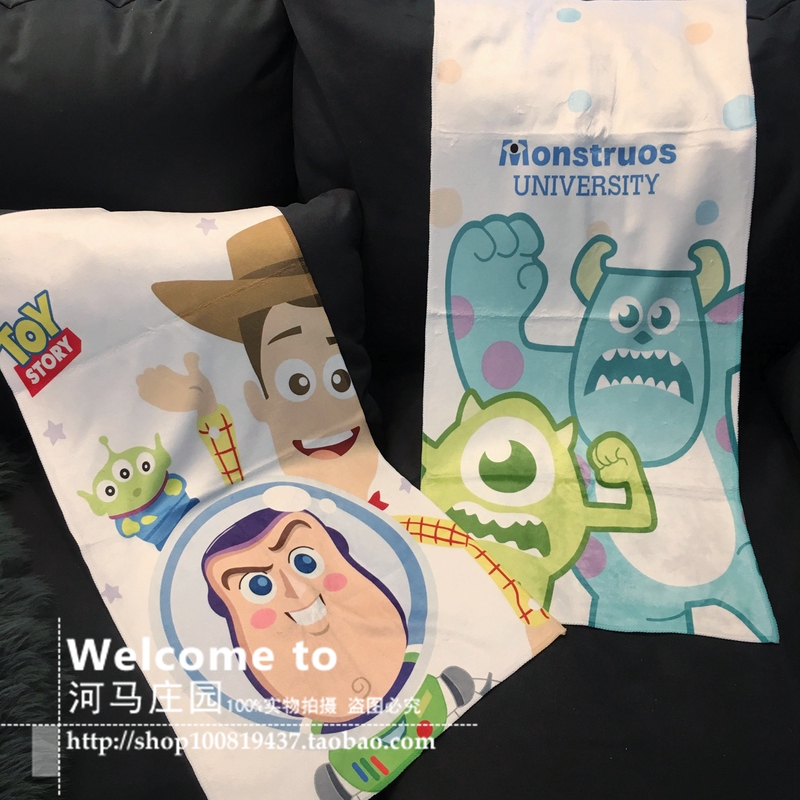 Toy Story Towel Bath Towel Monsters University Sports Fitness Dirt-Resistant Jackson Wang Same Style Couple Birthday Gift