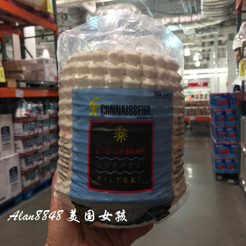 Spot American Coffee Filter Paper Coffee Maker Filter Paper Hand Punch Filter Paper Drip Bowl Type Filter Paper 700 sheets