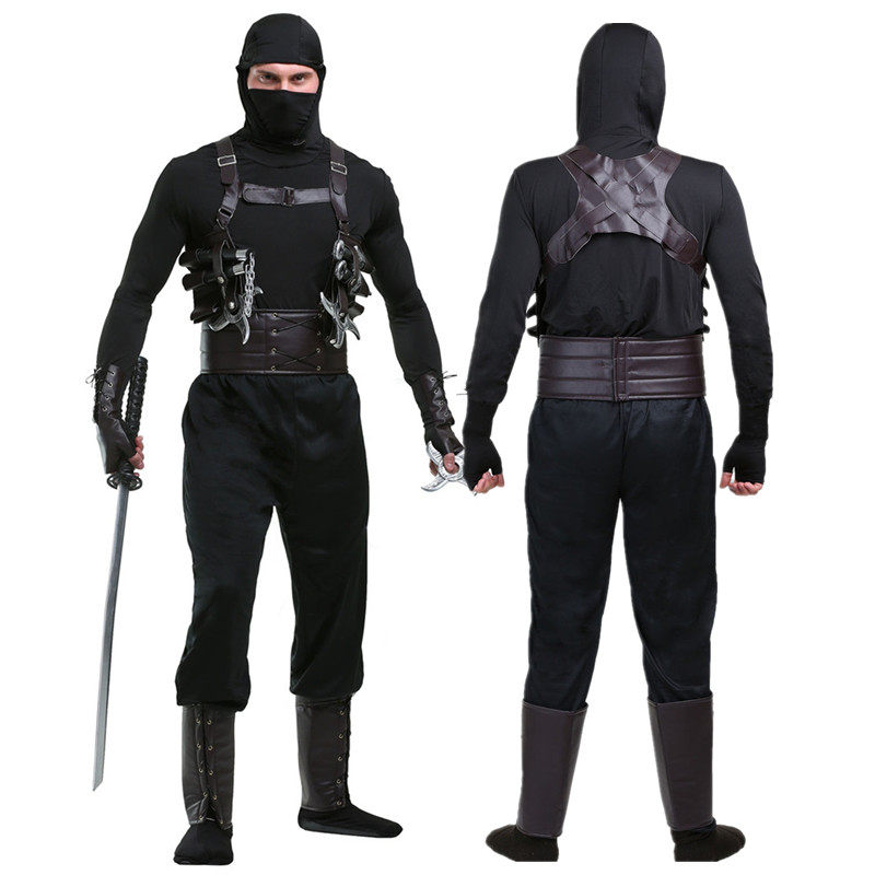 [USD 11.29] Cos Halloween Karate Samurai Women Ninja Warrior Samurai