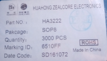 HA3222 Hua Hong original SOP-8 LED isolation driver IC