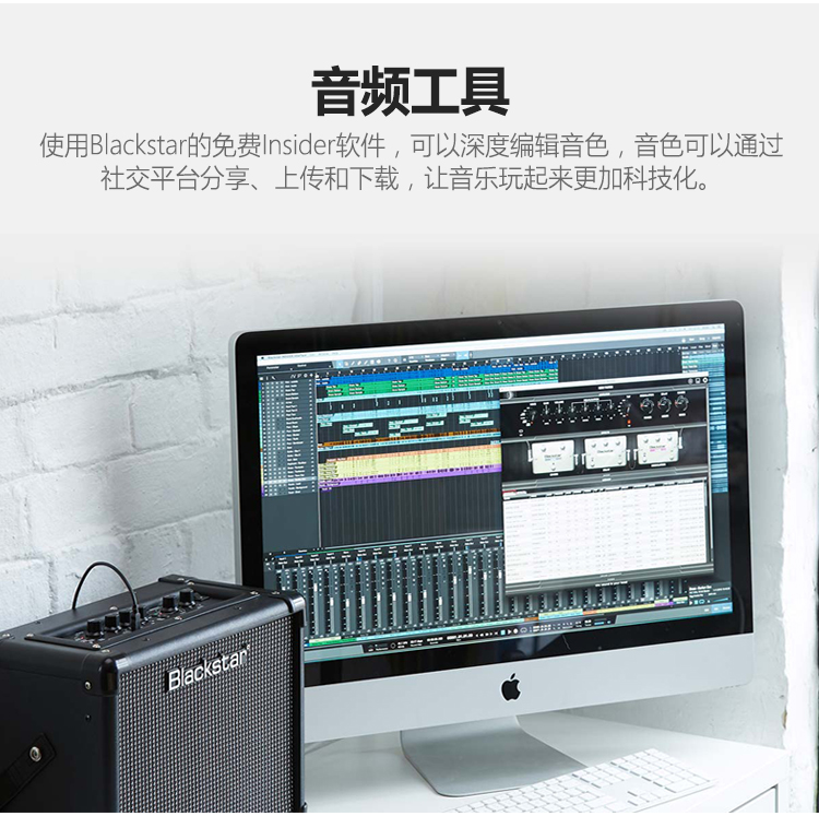 BLACKSTAR Black Star FLY3 Loa Guitar Điện với Hiệu ứng Mini Bluetooth Desktop Âm thanh Guitar nhỏ - Loa loa lg xboom go pn1