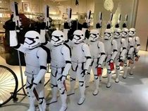 Star Wars White Soldiers COS Clothing Sale Rent  Old Shop Iron Man armor full set of live-action wearable