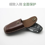 Защитные ключи от машины ручной работы, защитный чехол, «сделай сам», из натуральной кожи, защита при падении