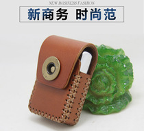 Handmade leather lighter cover for zippo Zippo lighter waist leather cover original custom size