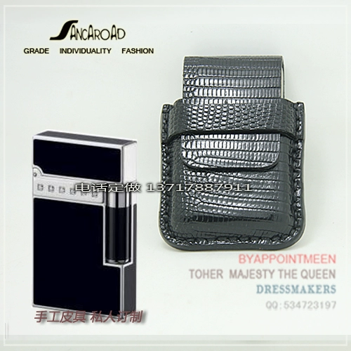 Givenchy, защитная зажигалка ручной работы, индивидуальный чехол, из натуральной кожи, защита при падении