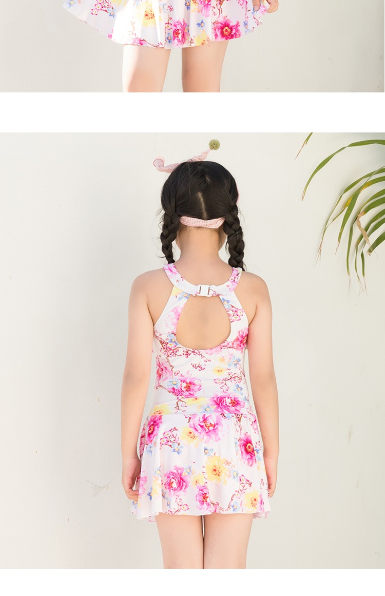 Trẻ em 5-9 tuổi mới Hàn Quốc trẻ em trẻ em áo tắm một mảnh ở trẻ em trẻ em đồ bơi nữ bán buôn đồ bơi - Bộ đồ bơi của Kid bikini trẻ con