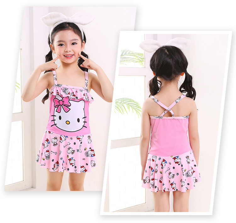 Đồ bơi bé gái 3-4-5-6-7 tuổi Đồ bơi trẻ em cho bé gái Đồ bơi váy công chúa nhỏ dễ thương - Bộ đồ bơi của Kid bikini cho bé gái