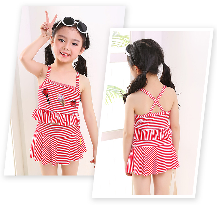 Dễ thương 4 trẻ em 5 đồ bơi 6 cô gái nhỏ 7 chia 3-6 tuổi cô gái đồ bơi chia nhỏ trẻ em thời trang bán buôn đồ bơi trẻ em nữ 12 tuổi
