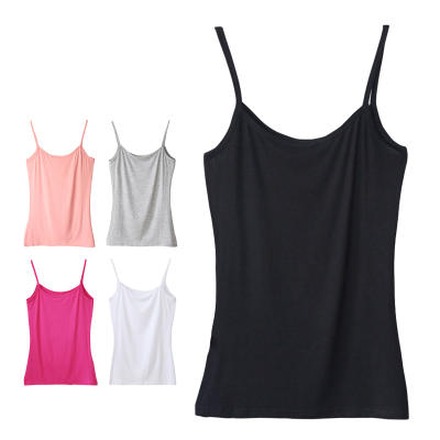 Modal halter top for women, short summer style, loose small inner layer, sexy and versatile sleeveless large base layer