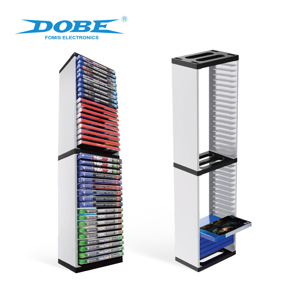 DOBE PS5 consoles CD box containing bracket disc holder PS4XBOXSwitch CD ROM card with storage
