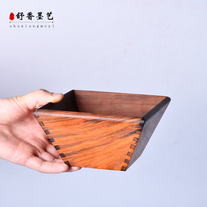 Redwood Lighting Solid Wood Container Antique Rudium Branch Mikuo Ancient Wood Sculpture Gifts Decorate Home Decoration