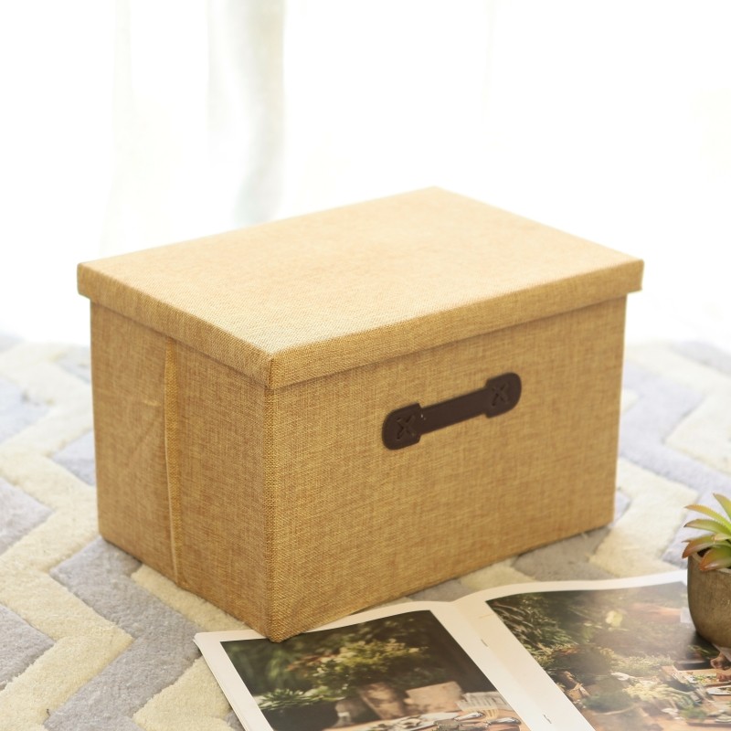 Minimalist cloth Art Folds Fold large number Genguan Underwear First Accessories Box Shoe Box Finishing Box Cosmetic desktop containing box