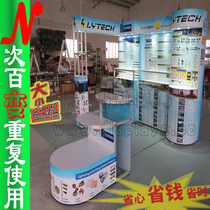 Assembled variable sizes medium and small multi-purpose portable exhibition hall design
