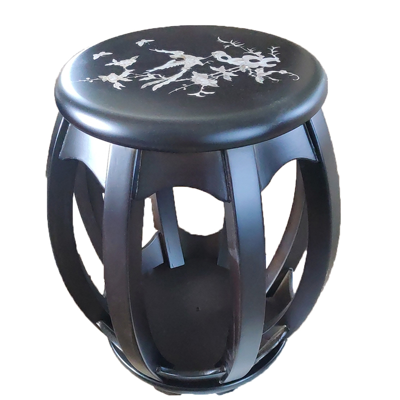 Guzheng guqin is matched with solid wood stools retro stools