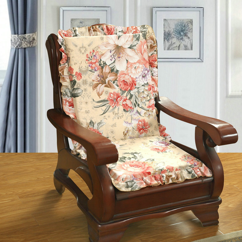Mùa thu và mùa đông dày xốp sofa đệm màu đỏ rắn gỗ kết hợp ghế đơn sang trọng nhung nhung sofa đệm băng ghế dự bị đặc biệt các mẫu đệm ghế gỗ