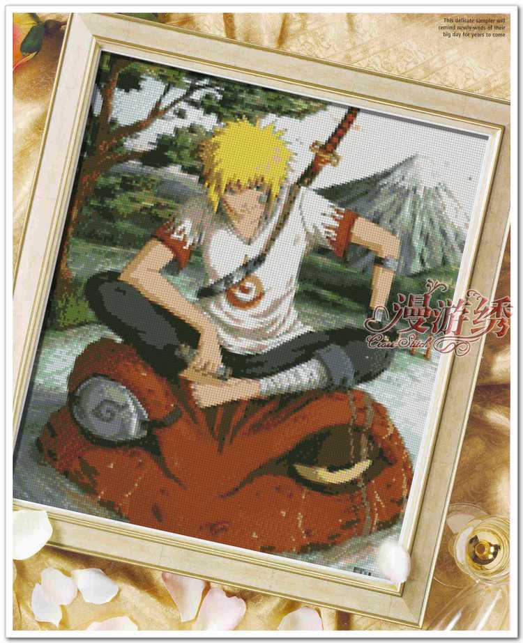 [Chính xác In ấn] roaming thêu khâu * * Naruto Naruto bốn thế hệ khâu dở dang HY0442 * - Công cụ & phụ kiện Cross-stitch khung thêu tay