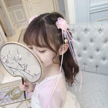 Ran Rans girls hair accessories Chinese style Costume Princess Hanfu jewelry Super fairy tassel New Years clip childrens headdress