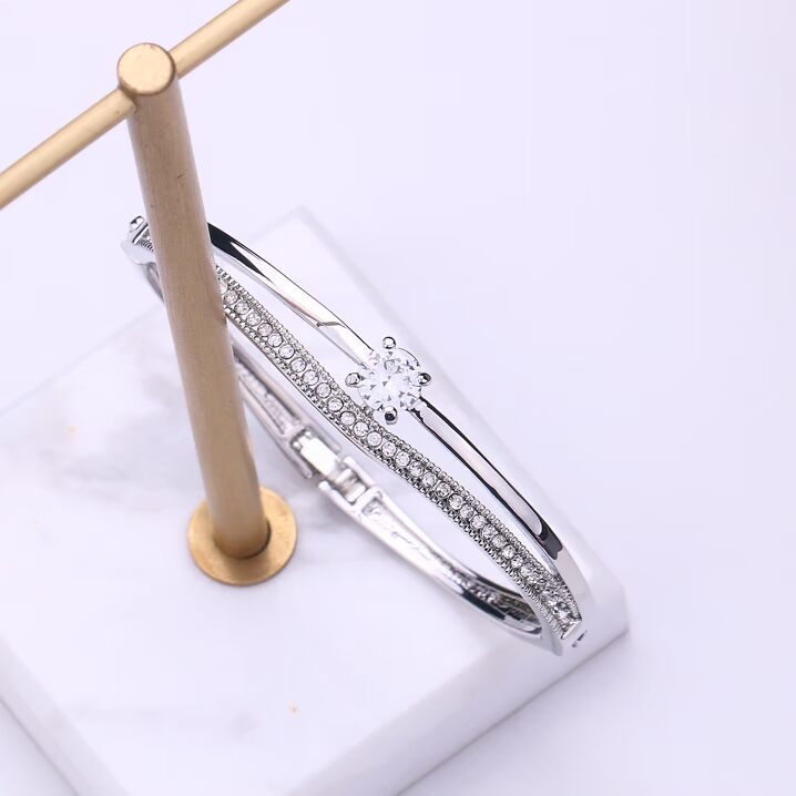 Sen vòng tay nữ phiên bản Hàn Quốc của vòng tay nhỏ tươi hoang dã Vòng tay đầy sao cá tính hipster mở sinh viên trang sức - Vòng đeo tay Clasp dây đeo tay