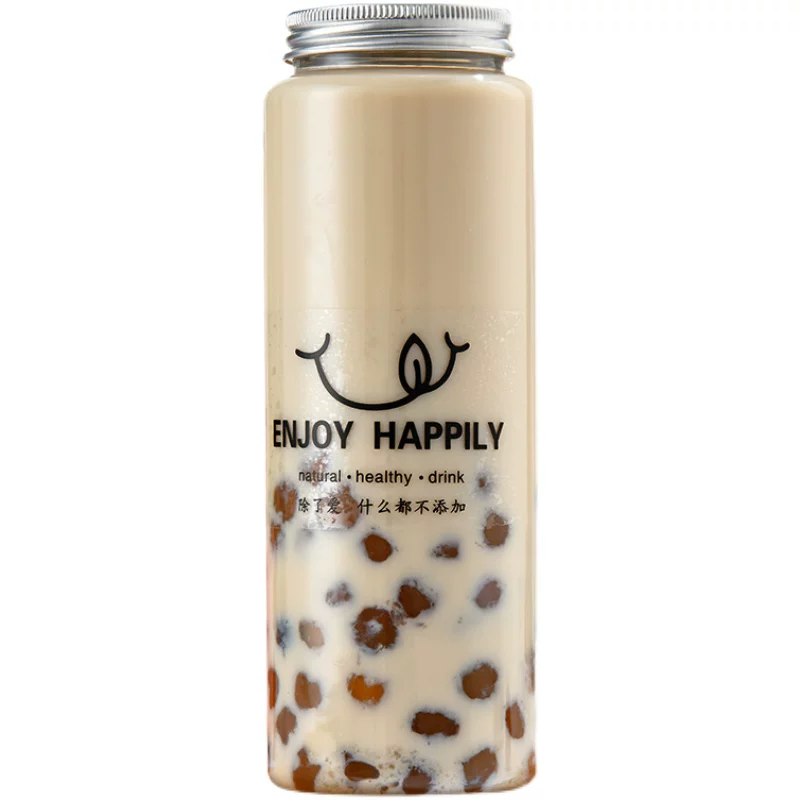 Плотная бутылка для чая домашнего приготовления с сеткой Gan Lu milk tea cup с сеткой красной жирной жидкостью холодный чай пластиковая бутылка