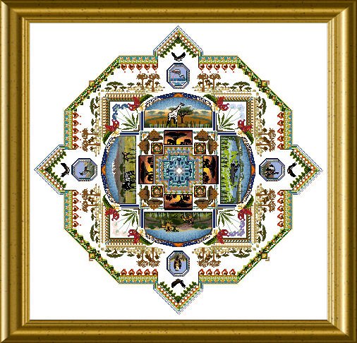 Cross embroidered PDF original sweep Tpin castle CD Grand castle series 063-Taobao