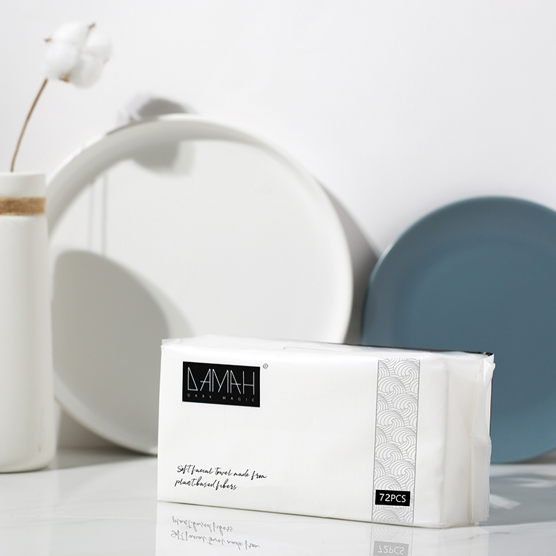 韩国DAMAH黑魔法洁面棉柔巾：厚实清洁新选择