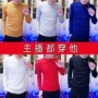 Thanh niên áo len nam áo len cặp đôi mùa thu ấm đồ lót cổ tròn màu kẹo cao cổ dưới đáy áo hoodie đôi