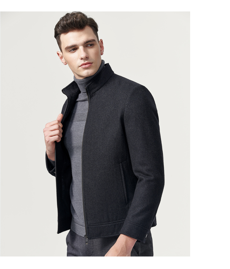 Blouson homme SEPTWOLVES    manches longues en Laine - Ref 3117385 Image 16