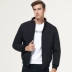 Bảy con sói quần áo cotton mùa đông mới trung niên thời trang nam cổ áo giản dị cổ áo khoác áo khoác nam cha để giữ ấm - Bông áo phao nam hàn quốc Bông