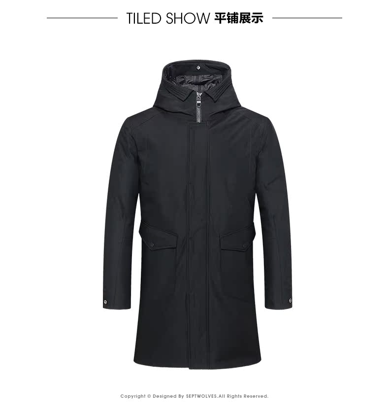 Blouson homme SEPTWOLVES    en Polyester - Ref 3120915 Image 16