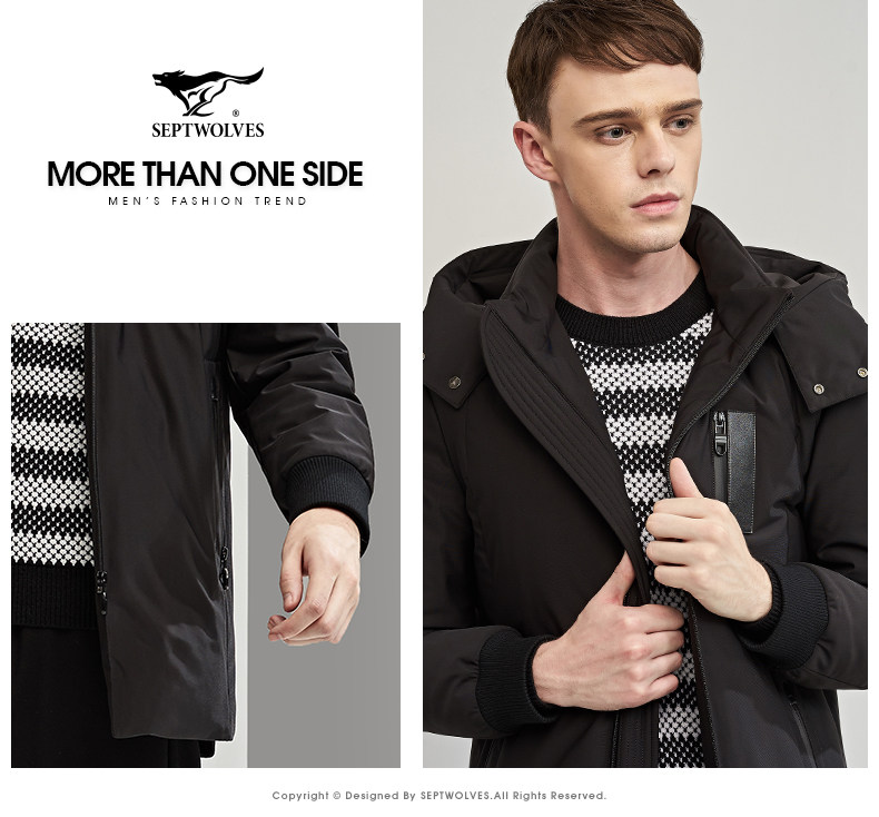 Blouson homme SEPTWOLVES    - Ref 3120527 Image 16