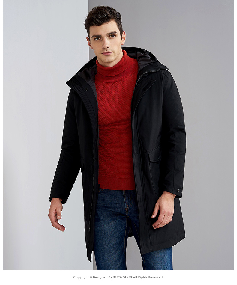 Blouson homme SEPTWOLVES    en Polyester - Ref 3120915 Image 13
