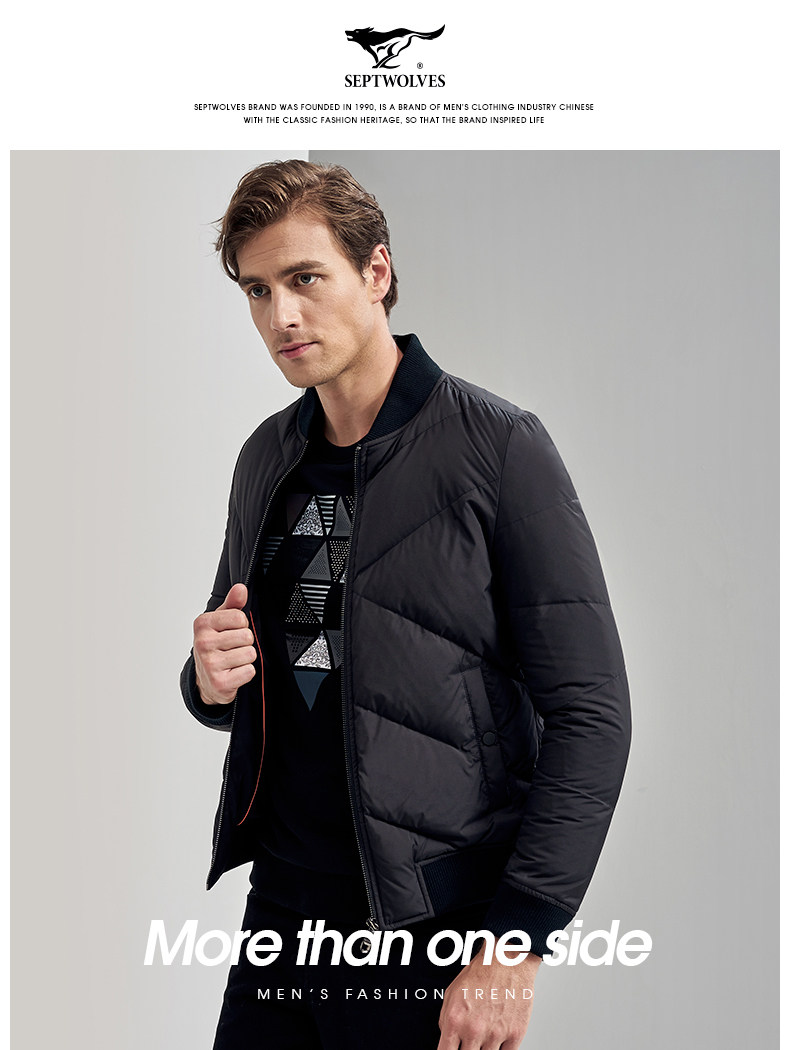 Blouson homme SEPTWOLVES    - Ref 3120211 Image 8