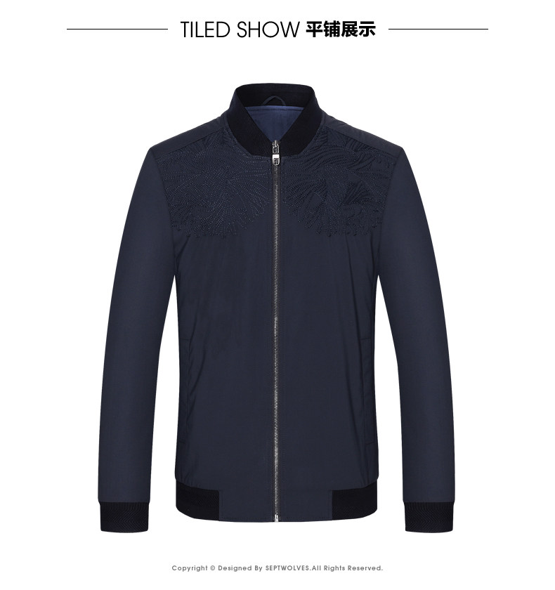 Blouson homme SEPTWOLVES    manches longues en Polyester - Ref 3117563 Image 20