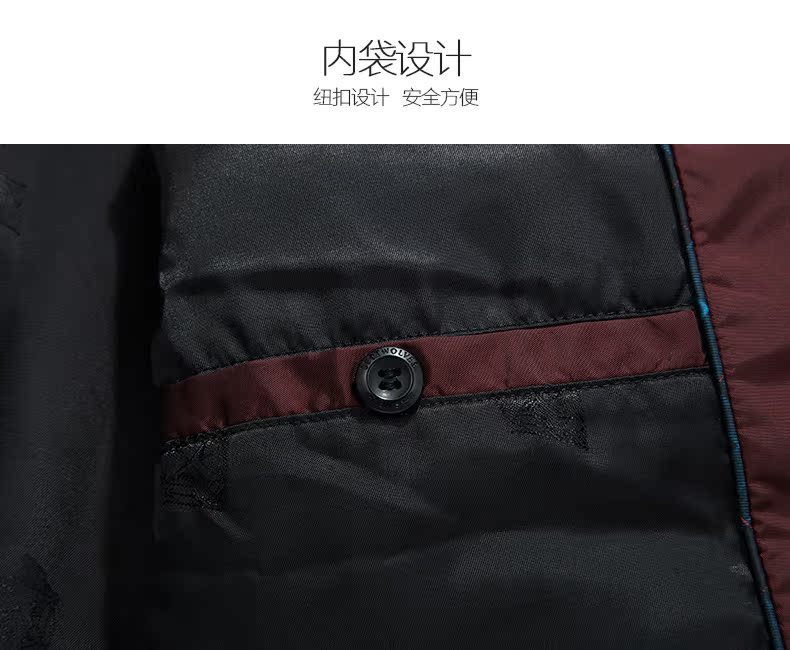 Blouson homme SEPTWOLVES    en Nylon - Ref 3120499 Image 31