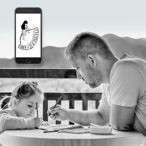 sandyair Умные часы, умный ноутбук, электронная книга с картинками, подарок на день рождения