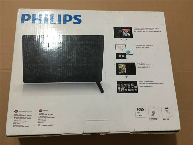 Philips Philips SPF4610 HD album ảnh điện tử 10 inch khung ảnh kỹ thuật số thời trang môi trường album