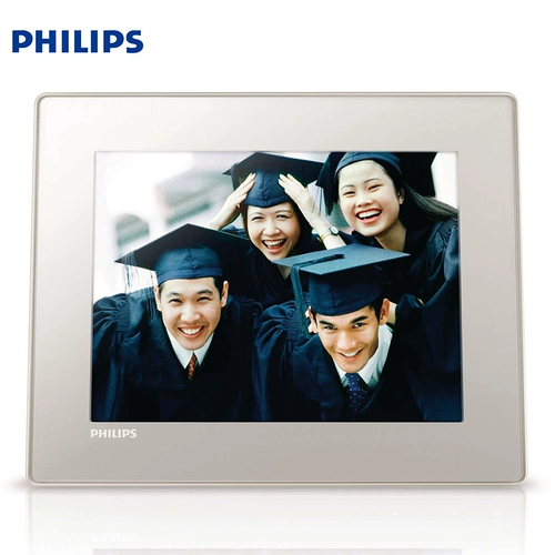 Philips, цифровая фоторамка, электронный музыкальный экологичный модный ультратонкий фотоальбом, 8 дюймов
