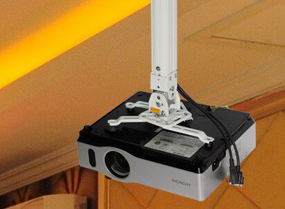 Projector Wanuse-type hanger hoisting bracket projector ceiling hoisting bracket thickened aluminium alloy