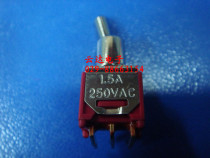 Taiwan Xinghan SALECOM button switch T80-T 3-pin two-speed curved pin welding plate TS-6 micro switch