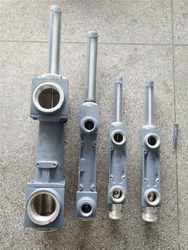 분해 된 FLO-METER WALKER FLOW METER WAUKEE MSV-10 테스트 통합