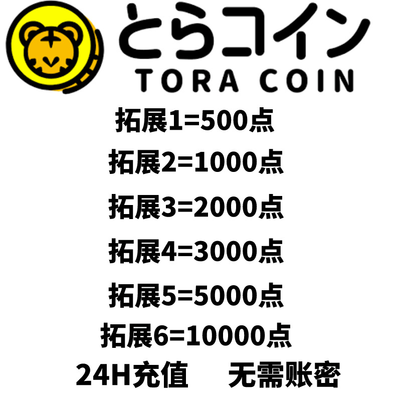 Toracoin Tiger's Den Serial Number Tora Points Tiger's Den Points Tiger Coin