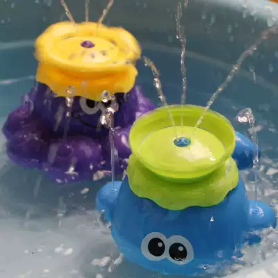 Baby bath toys Children play with water Electric water spray octopus baby play with water Boy girl play with water toys