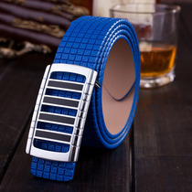  Genuine leather multi-coloured belt male upscale alloy not rustic needle buckle plate buckle pants with fashion 100 lap strap